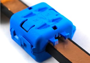 Mechanical Drawing - Fair-Rite Oval Ferrite Snap-It® Cores