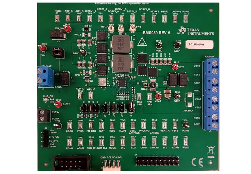 Texas Instruments bq25773EVM 评估模块