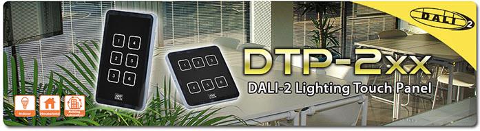 信息图 - MEAN WELL DTP-2x DALI-2照明触控面板（按钮）