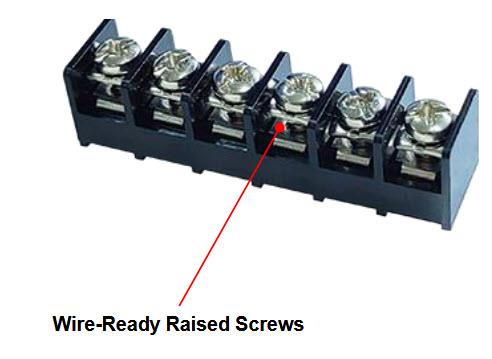 图表 - Amphenol Anytek YK42A单排阻隔式端子块