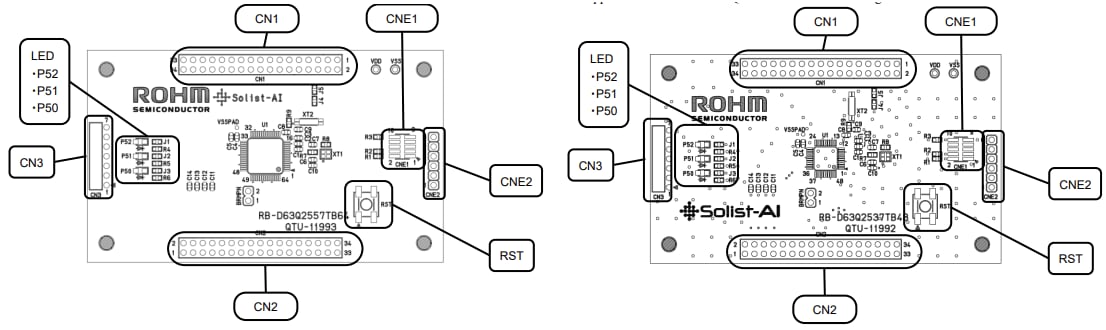 ROHM Semiconductor RB-D63Q2537和RB-D63Q2557参考板