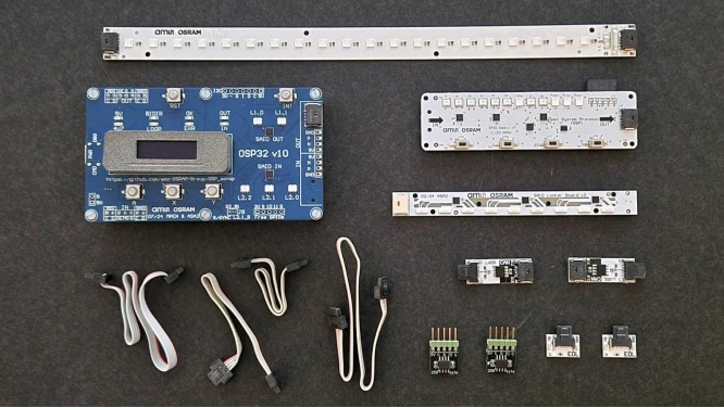 ams OSRAM AS1163_QF_EVM_KT_OSP 评估套件