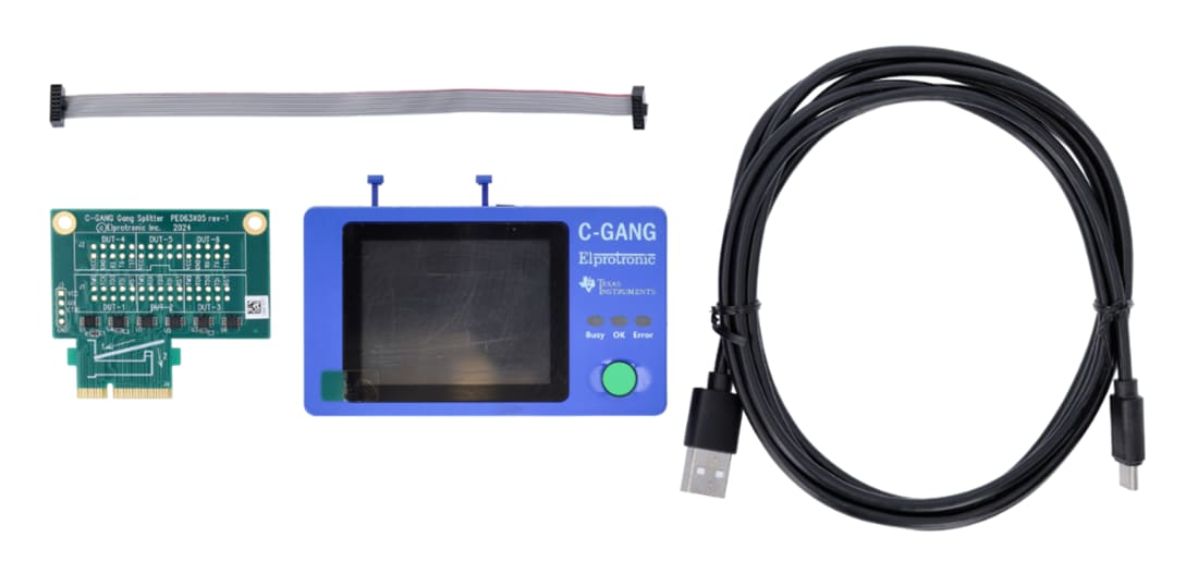 机械图纸 - Texas Instruments C-GANG低成本群组编程器