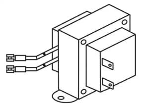 机械图纸 - Signal Transformer / Bel 2类线性变压器