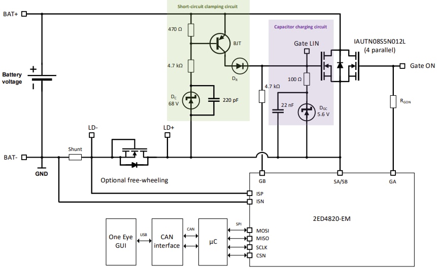原理图 - Infineon Technologies DG_48V_SWITCH_KIT 评估板