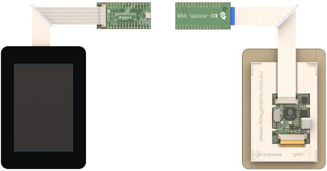 4D Systems gen4-RP2350 Display Development Tools