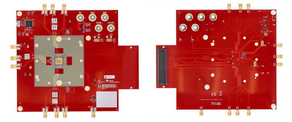 位置电路 - Texas Instruments ADC3664EVMCVAL评估模块