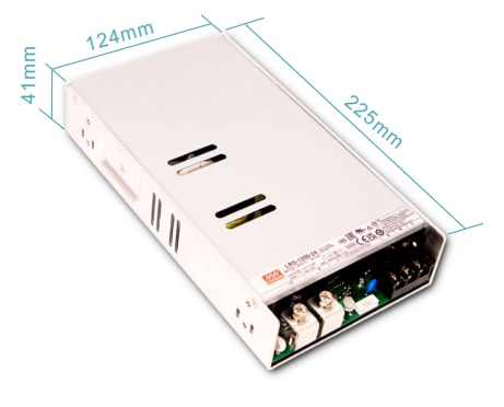 信息图 - MEAN WELL LRS-1200封闭式电源