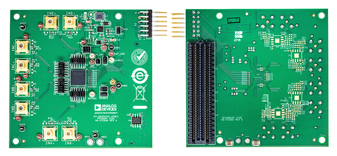 Analog Devices Inc. EV-ADAQ4370、EV-ADAQ4380和EV-ADAQ4381板