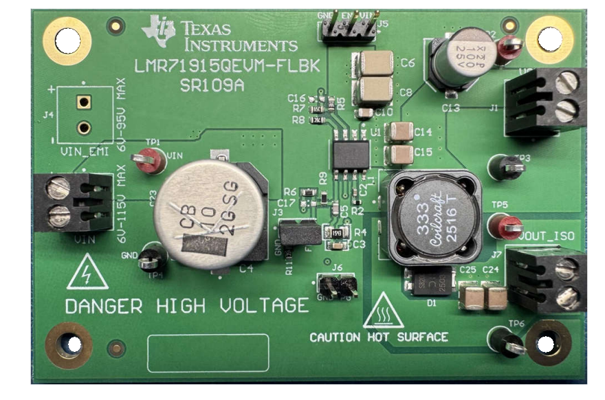 Texas Instruments LMR71915EVM-FLBK Fly-Buck™转换器评估模块