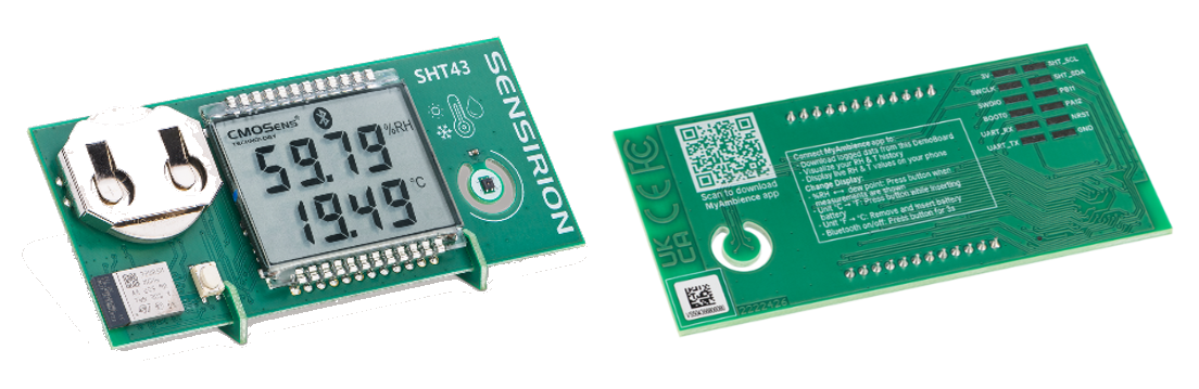 Sensirion SHT43演示板
