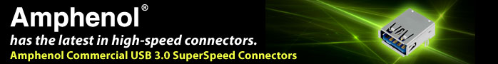 Amphenol Commercial USB 3.0极速连接器