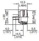 Amphenol-Tuchel C091D Female Receptacles Diagram