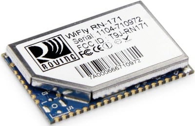 Microchip RN-171 802.11 b/g Wireless LAN Module & Eval Boards Microchip RN-171 802.11 b/g Wireless LAN Module & Eval Boards