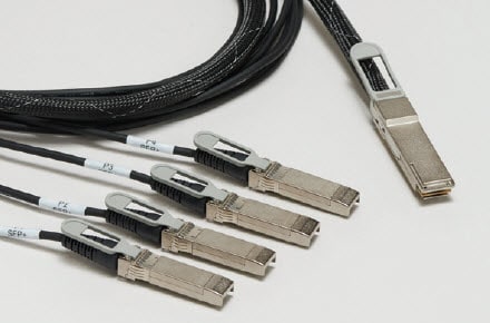 TE Connectivity SFP28/QSFP28铜电缆组件 TE Connectivity SFP28/QSFP28铜电缆组件