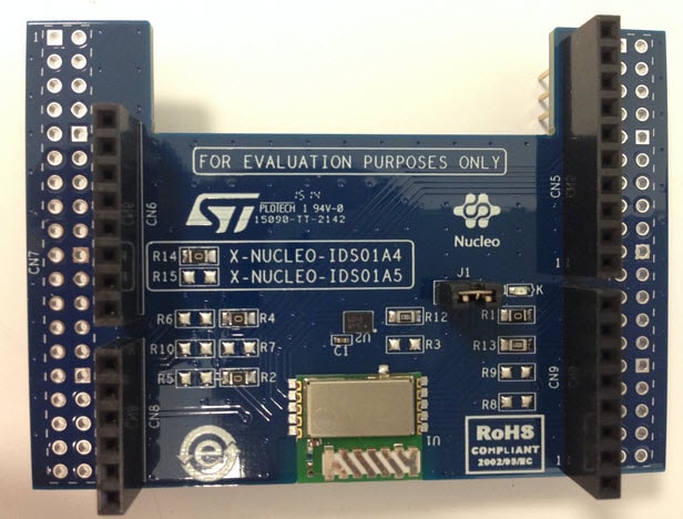 X-NUCLEO-IDS01A4 Sub-1 GHz射频扩展板