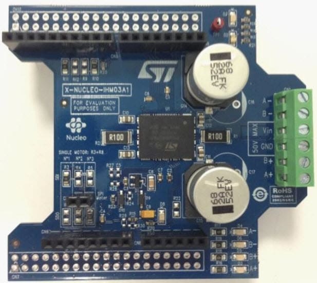 X-NUCLEO-IHM03A1大功率步进电机驱动器扩展板