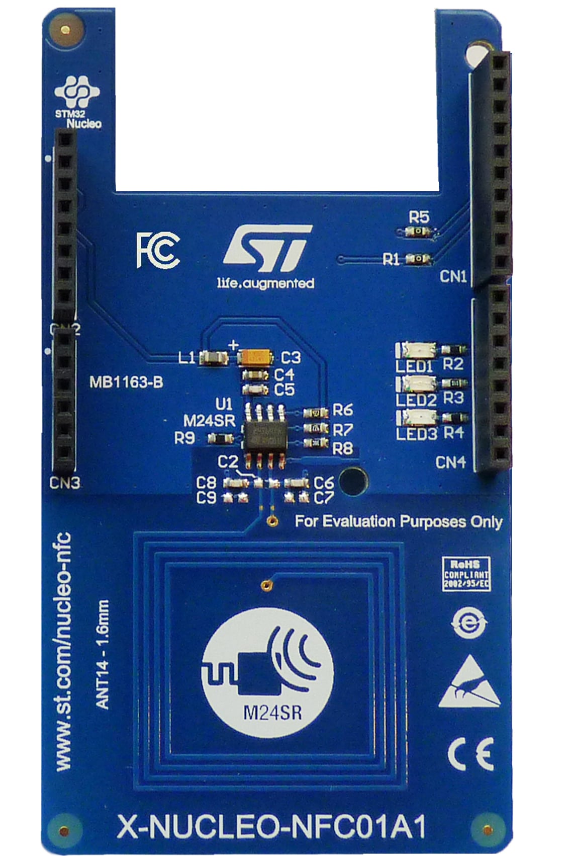 X-NUCLEO-NFC01A1动态NFC标签扩展板