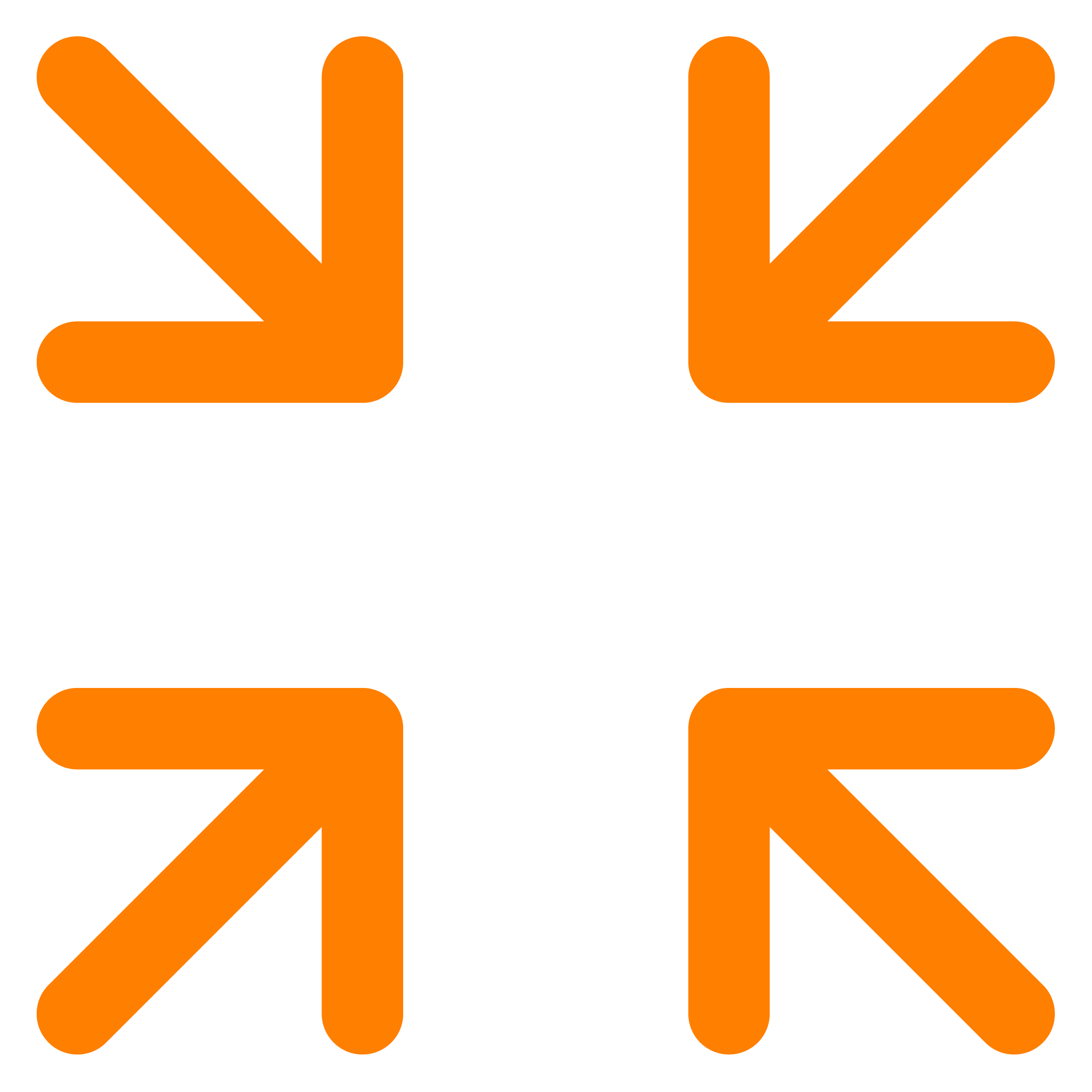 箭头彼此靠近收缩