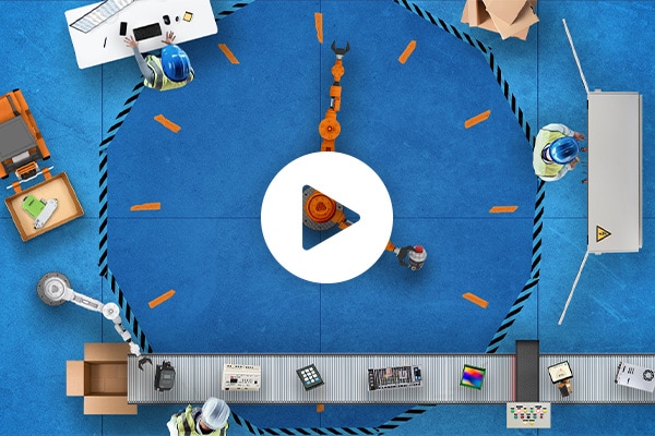 Industrial Automation Clock